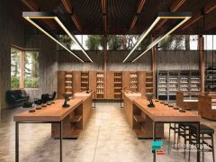 Cigar Stand Smoke Shop Retail Store Showcases Glass Display
