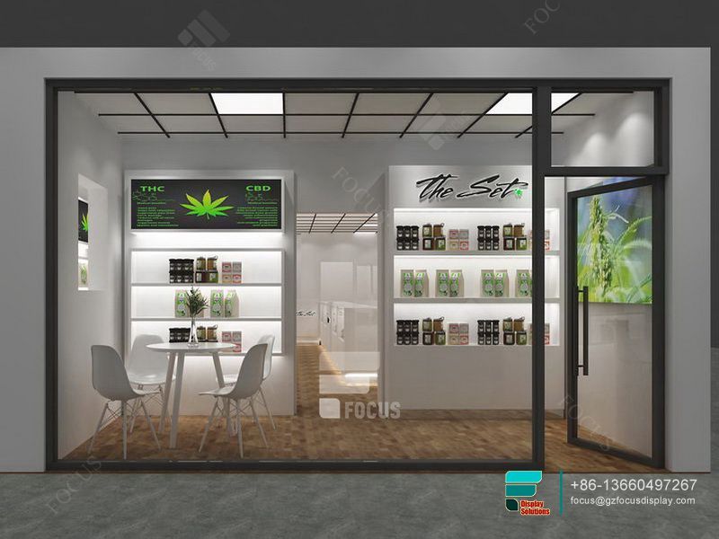 Smoke Cabinets Glass Display Tobacco Store Fixtures