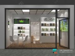 Smoke Cabinets Glass Display Tobacco Store Fixtures