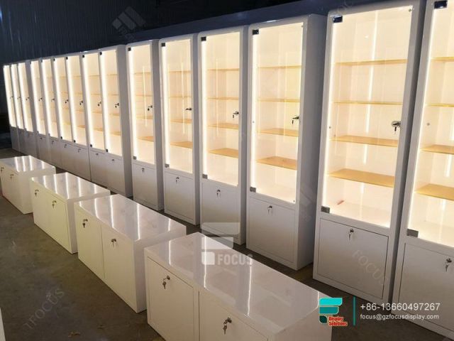 Smoke Stand Glass Display Showcase Tobacco Store Fixtures