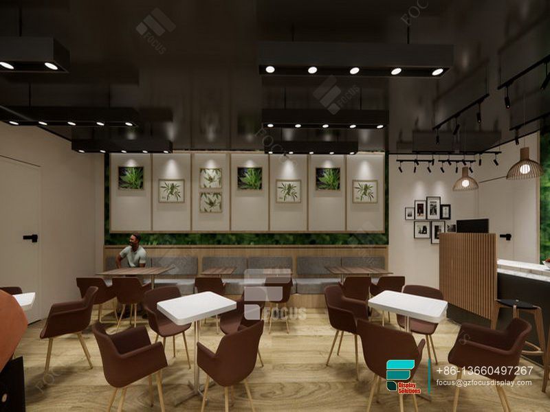 Cigar Room Furniture Glass Display Case Tobacco Shop Design