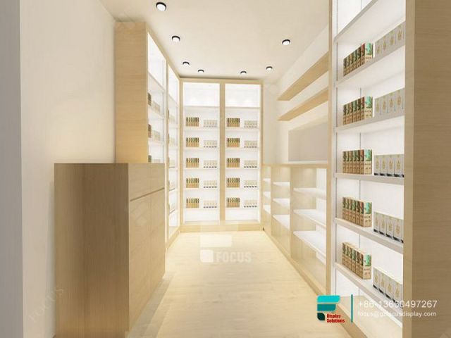 Dispensary Design Glass Display Racks Tobacco Shop Furniture