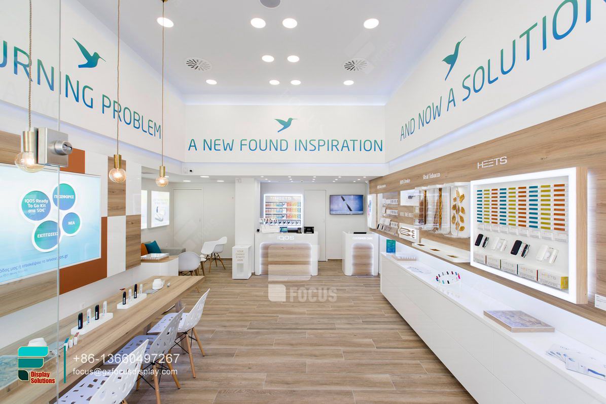 dispensary designs glass stand display smoke shop showcase