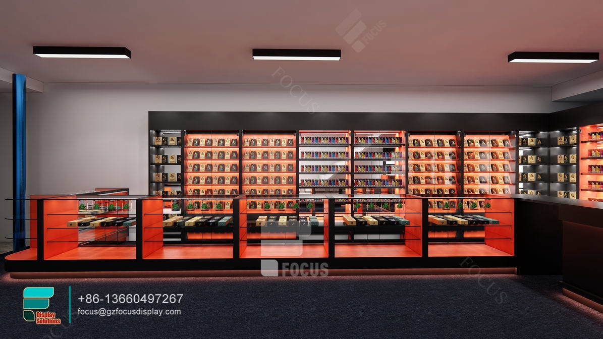 modern tobacco cabinet showcases glass display cabinets