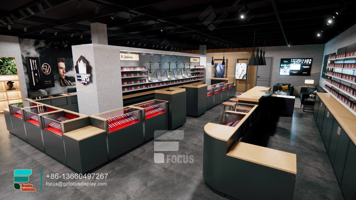 tobacco display rack glasses wall display cigarette shelves