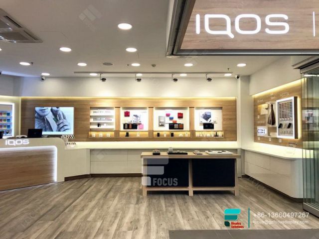 Modern Dispensary Design Glass Counter Showcase Display Cabinet