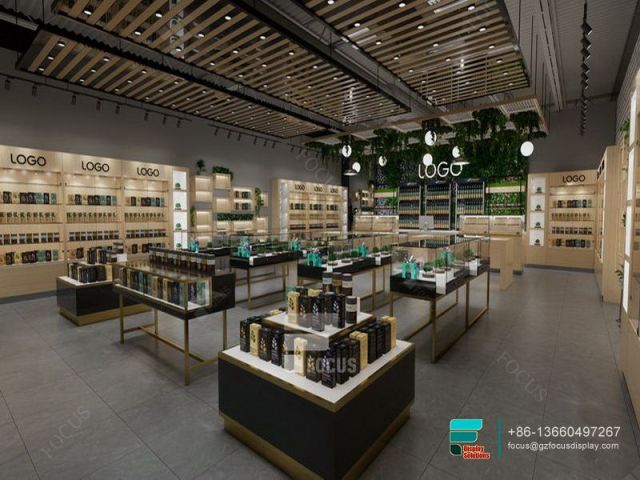 Display Dispensary Showcase Glasses Smoke Store Design