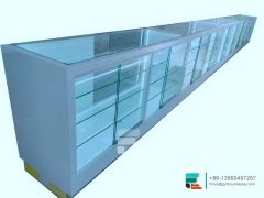 Smoke Shop Showcase Glass Shelves Cabinet Cigarette Display