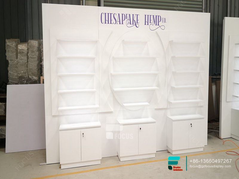 Cigarette Display Rack Glass Showcase Display Cabinet For Sale