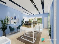 Dispensary Interior Design Glass Display For Smoke Shop