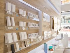 Custom Smoke Shop Interior Design Glass Vitrine Display