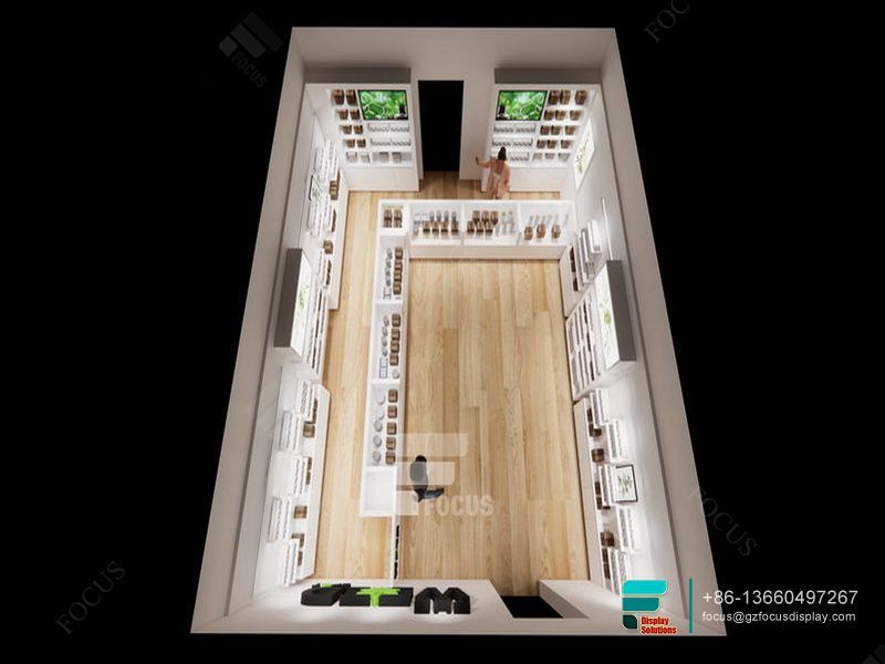Cigarette Display Case Glass Retail Counter Smoke Shop Furniture