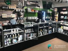 Dispensary Display Case Glass Display Cabinet Modern Showcase