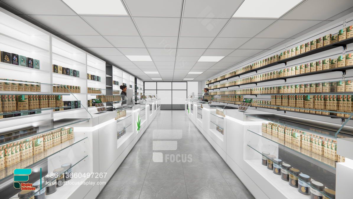 modern cigarette counter display showcases display stand