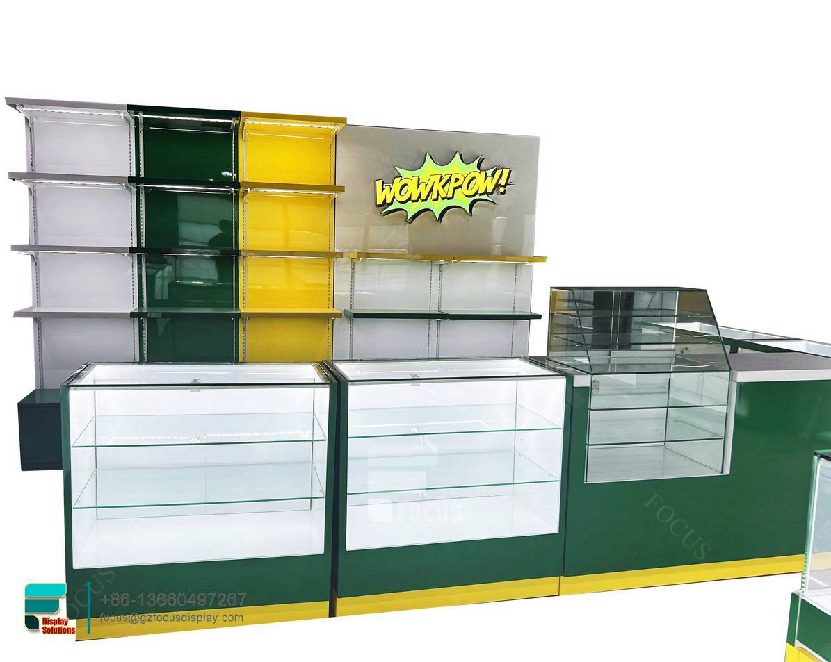 Tobacco Display Cabinet Glass Cabinet Smoke Shop Furniture