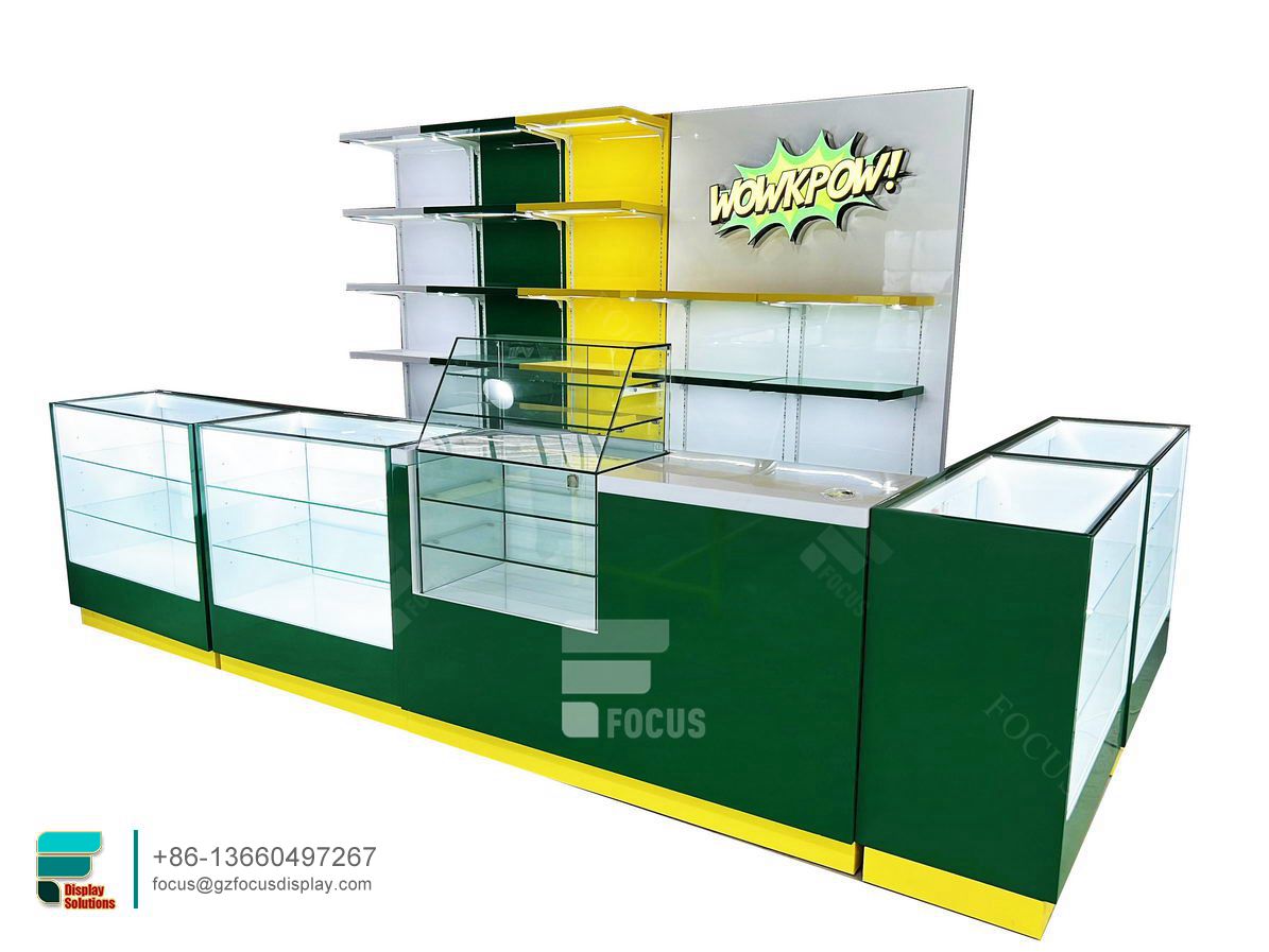 Tobacco Display Cabinet Glass Cabinet Smoke Shop Furniture