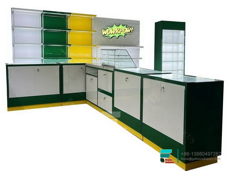 Tobacco Display Cabinet Glass Cabinet Smoke Shop Furniture