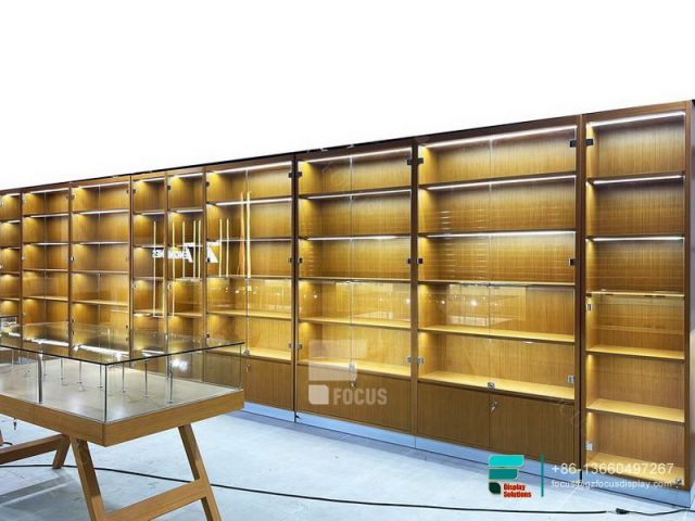 Cigarette Tobacco Display Cabinet Retail Glass Counter