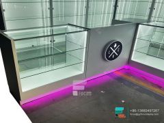 Dispensary Furniture Glass Wall Showcase Tobacco Stand