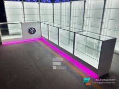 Dispensary Furniture Glass Wall Showcase Tobacco Stand