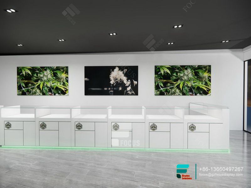 Glass Display Case Glass Display Showcase Cabinet For Smoke Shop
