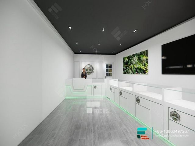 Glass Display Case Glass Display Showcase Cabinet For Smoke Shop