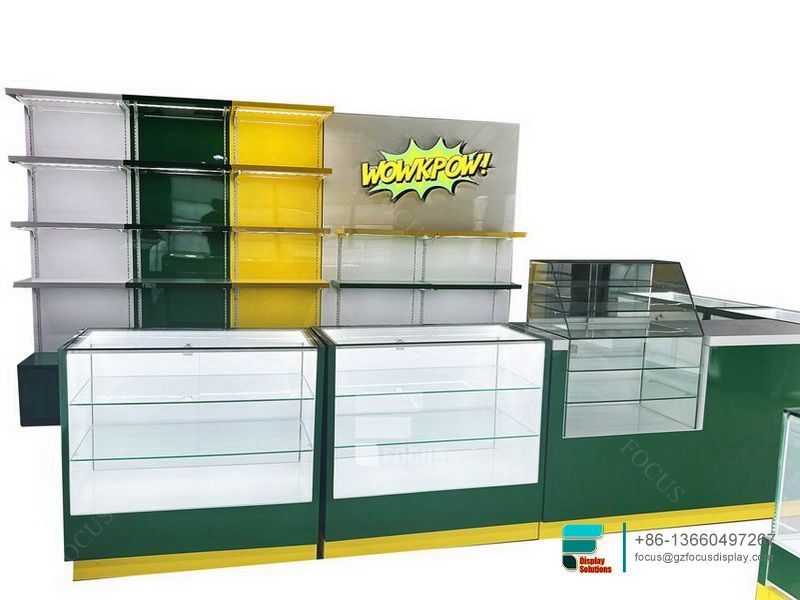 Tobacco Display Cabinet Glass Cabinet Smoke Shop Furniture