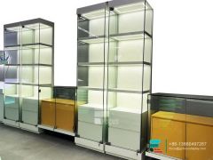 Dispensary Display Glass Shelves Display Retail Store