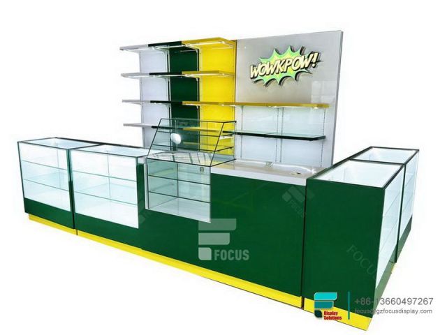 Tobacco Display Cabinet Glass Cabinet Smoke Shop Furniture