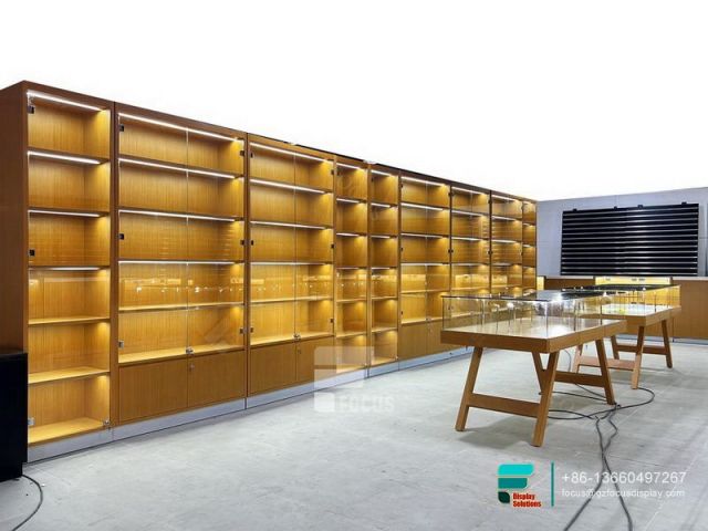 Cigarette Tobacco Display Cabinet Retail Glass Counter