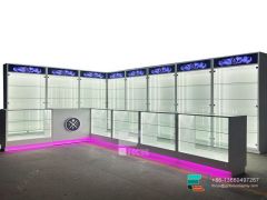 Dispensary Furniture Glass Wall Showcase Tobacco Stand