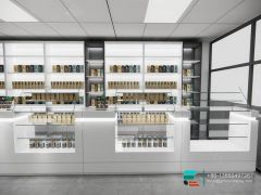 Modern Cigarette Counter Display Showcases Display Stand
