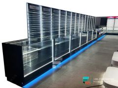 Cigarettes Racks Retail Display Glass Smoke Shop Shelves
