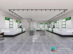 Customize Display Cases Floor Glass Display For Smoke Shop