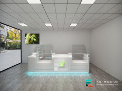 Modern Smoke Shop Counter Glass Display Cabinet For Shop