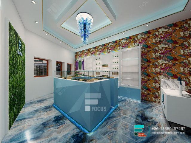 Cannabis Dispensary Display Cases Tobacco Shop Design