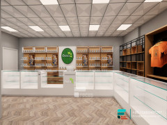 Vape Rack Show Glass Display Cabinet Vape Shop Design
