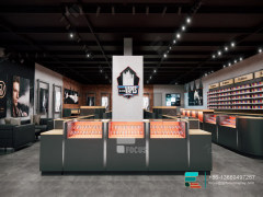 E Cigarette Display Stand Custom Counter Vape Shop Design