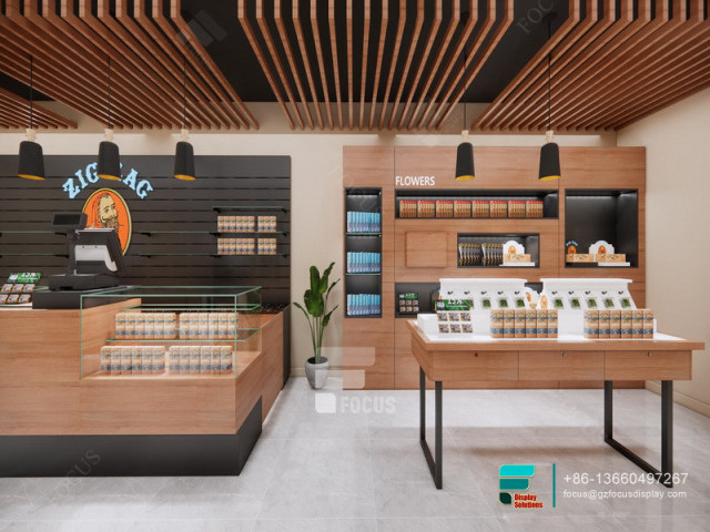 Vape Rack Show Glass Display Cabinet Vape Shop Design