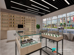 Cigarette Retail Display Rack Glass Display For Retail Shop