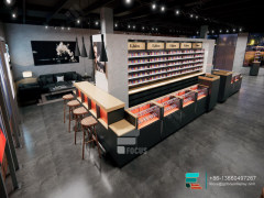 E Cigarette Display Stand Custom Counter Vape Shop Design