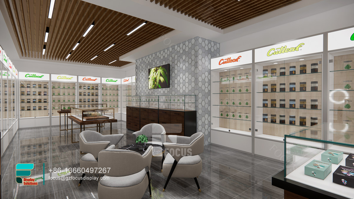 commercial cigar display cabinet retail glass counter design