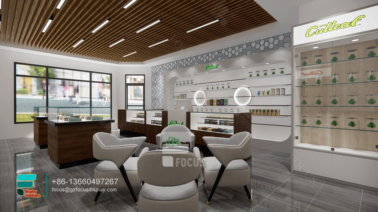 commercial cigar display cabinet retail glass counter design