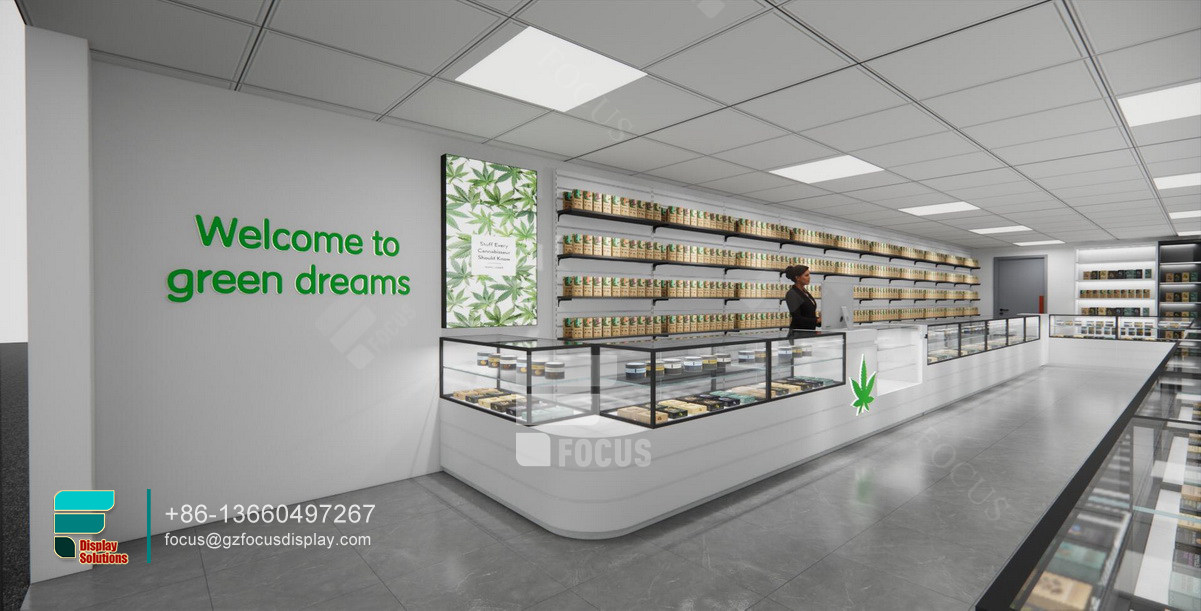 custom cigarette display cabinet glass vitrine for sale