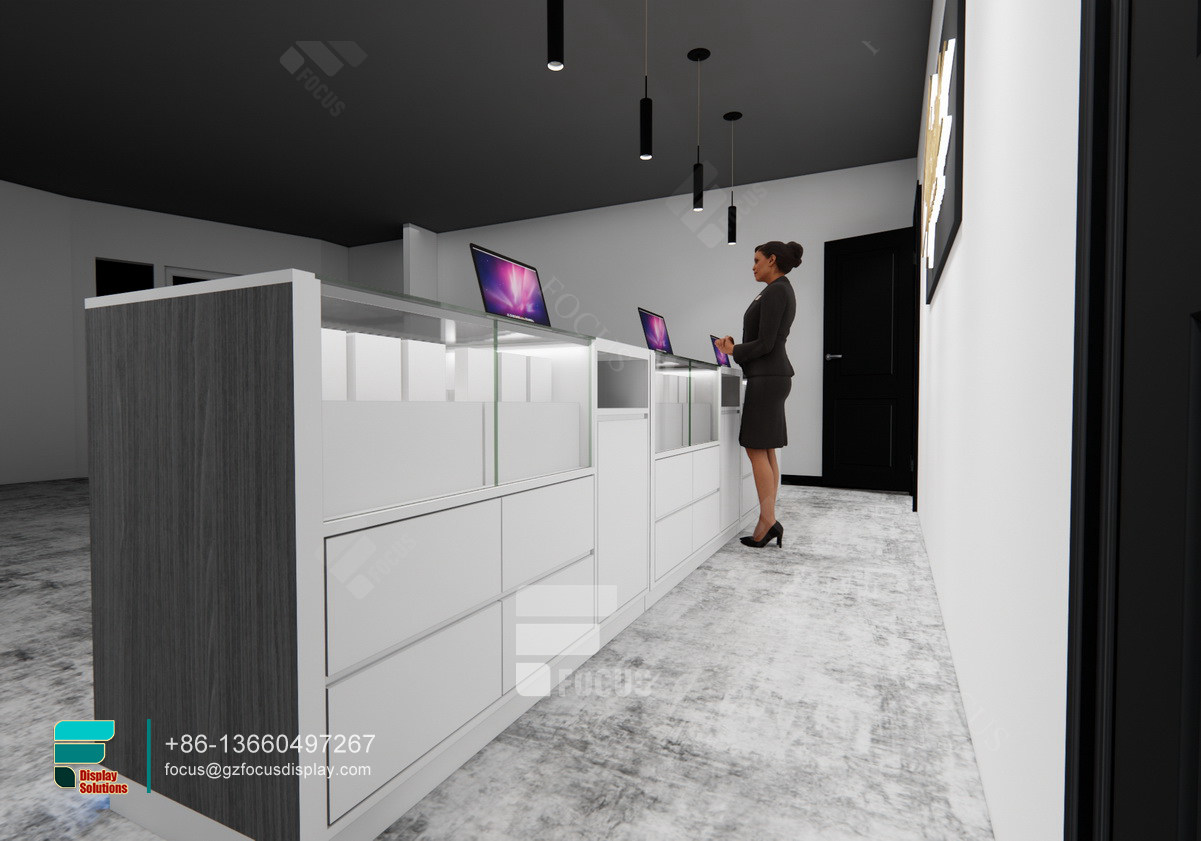 customize cigarette cabinets led glass shelf for sale