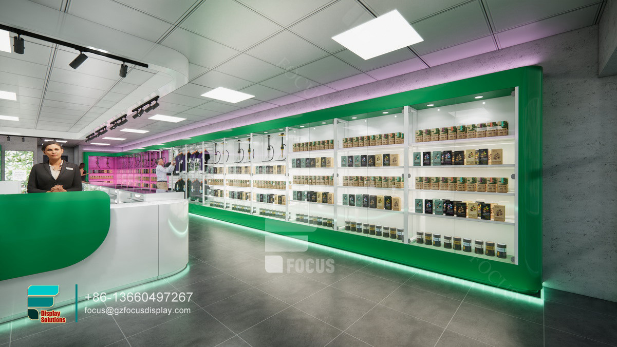 modern tobacco shop display racks cigarette shelving