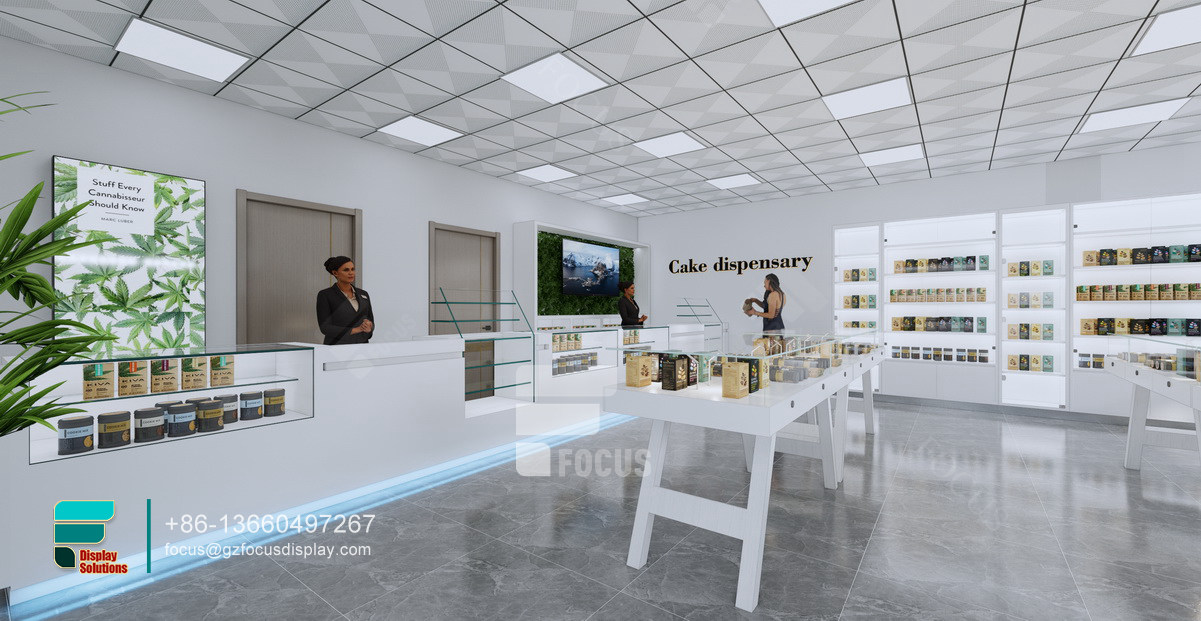 smoke shop decoration counter top display cigarette