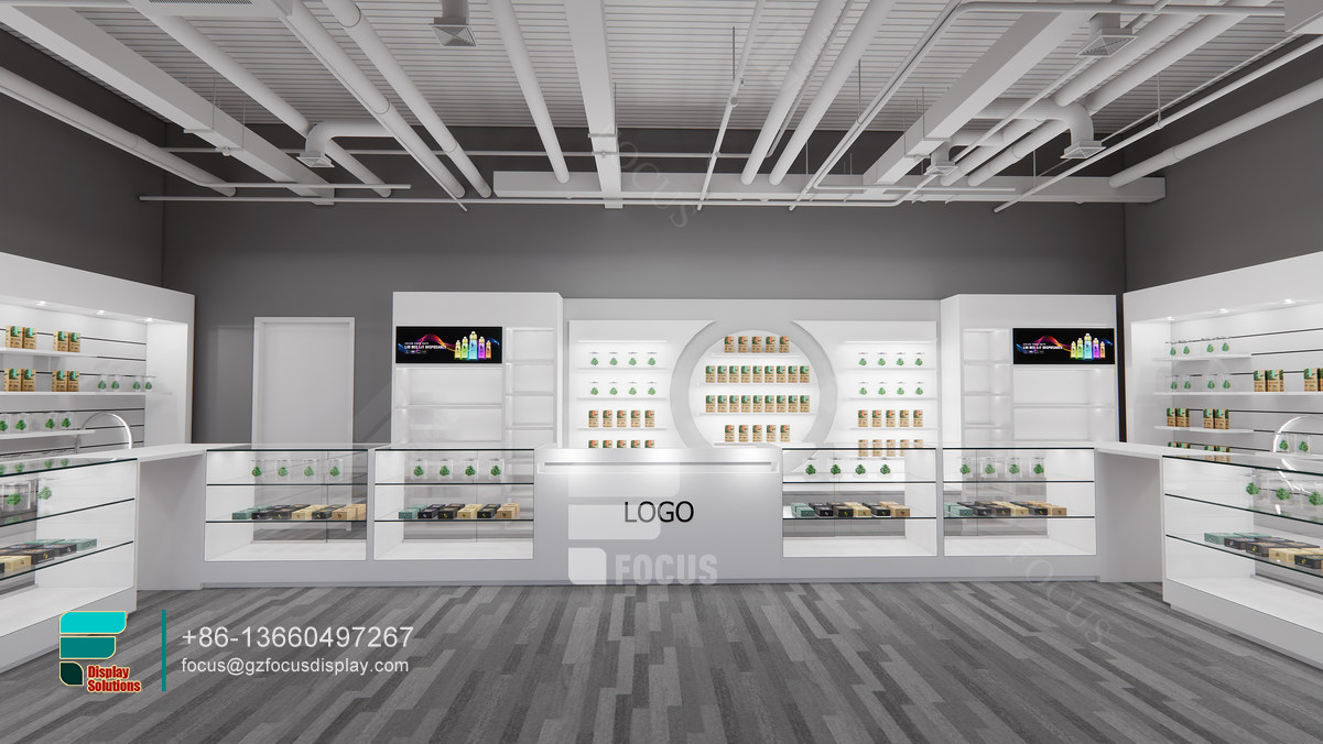 smoke shop display cases retail glass display cabinet for sale