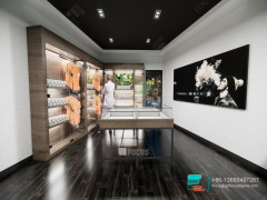 Cigarette Display Dispenser Store Counter With Glass Display