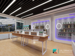 Smoke Shop Glass Displays Glass Cabinet With Lights